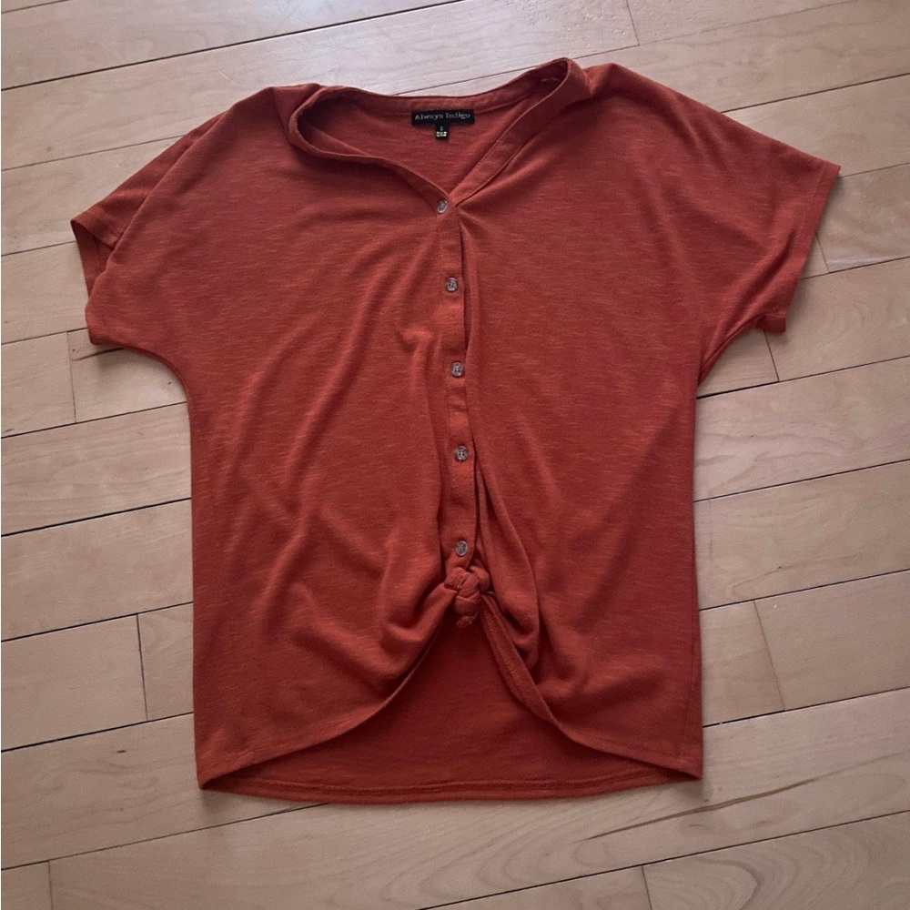 Burnt Orange Tee